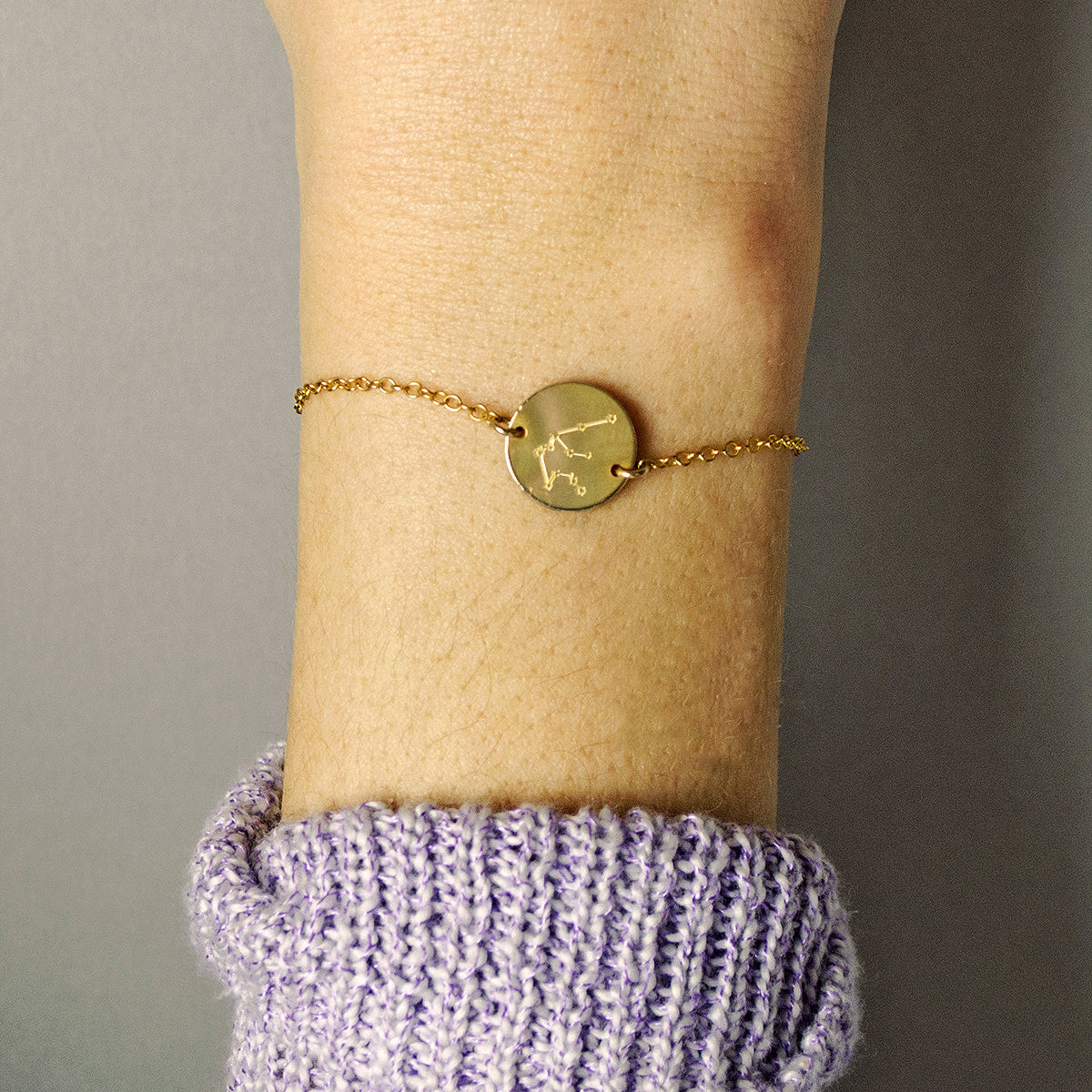 Dainty Gold or Silver Loop Chain Bracelet - Danique Jewelry